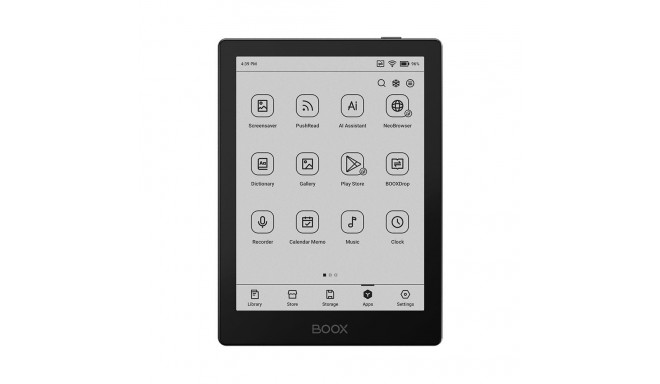 E-Reader|ONYX BOOX|6"|1072x1448|Memory 32 MB|1xUSB-C|Micro SDXC|Wireless LAN|Bluetooth|Black|OPC1225