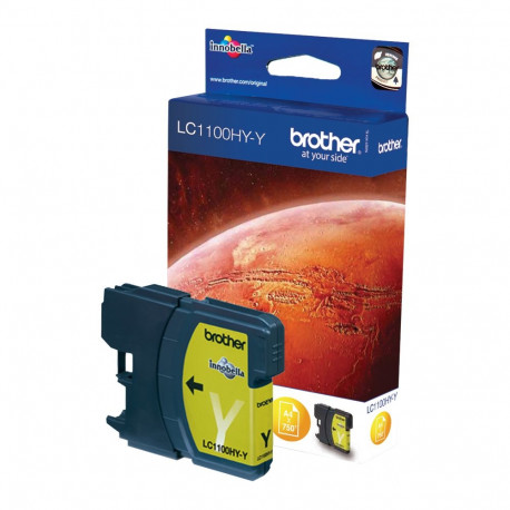Brother ink cartridge LC1100HYY High Yield DCP-6690CW 750pgs, yellow