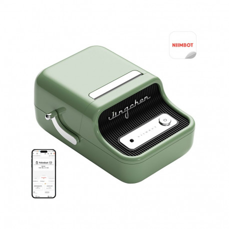 Label Printer - Niimbot B21 Pro Thermal Bluetooth Portable Green