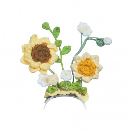 Costume - Loona Premium Knitted Outfit Sunflower Pattern Soft Fabric