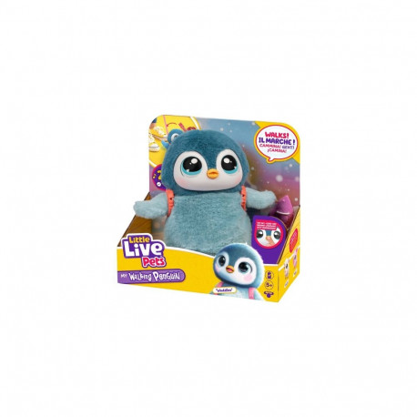 Toy - Little Live Pets My Interactive Plush Penguin Waddles (Moose, responds to touch and sound, wad