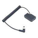 Caruba Canon LP E17 (DR E18) Dummy Batterij (veer kabel)