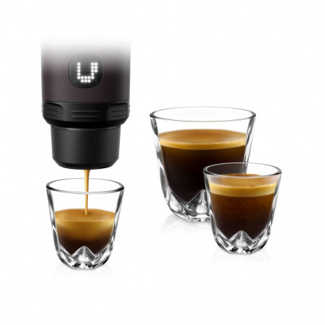 WACACO PIXAPRESSO electric portable maker, dark burgundy