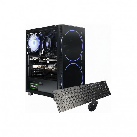 Hyrican mänguriarvuti Gamemax Black Hole 7811 i5-14400F 16GB 1TB SSD RTX5060Ti W11 Home