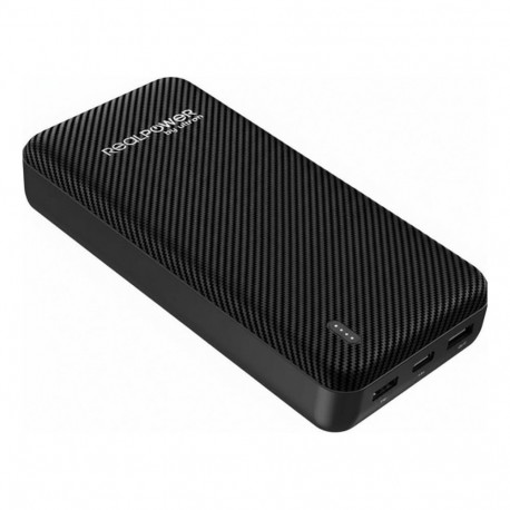 "REALPOWER PB-20000 SSB,20.000mAh,Feststoffbatterie,schwarz"