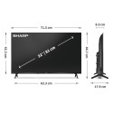 Sharp 32HF2265E schwarz