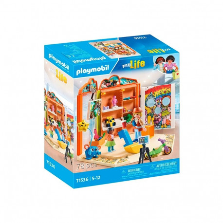 PLAYMOBIL 71536 myLife toy store, construction toy