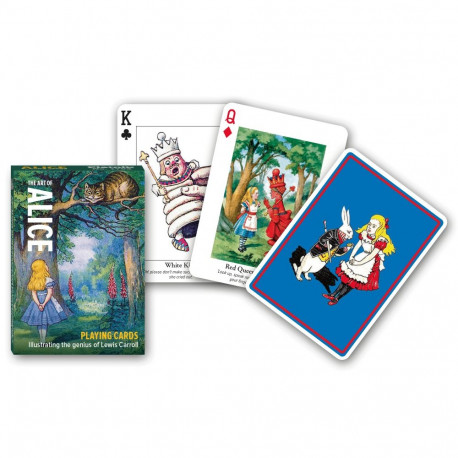 PIATNIK playing cards Alice in Wonderland