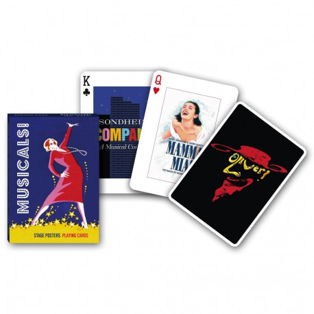 PIATNIK playing cards Musicals