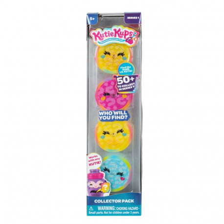 KUTIE KUPS figurines in a capsule, 4 pcs set, 4 cm