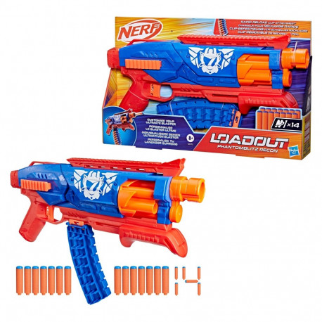 NERF LOADOUT mängurelv Phantomblitz recon
