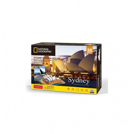 CUBIC FUN NATIONAL GEOGRAPHIC 3D pusle Sidney ooperimaja