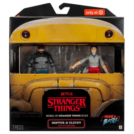 STRANGER THINGS Kujud aksessuaaridega, 9 cm, 2 tk