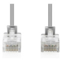 "CAT 6 U-UTP Slim Patchkabel, 0,3 m, Grau"