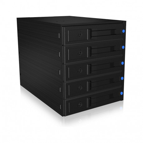 ICY BOX backplane 5x SATA 3.5" HDD 3x 5.25" sahtlisse Hot Swap sahtlivaba