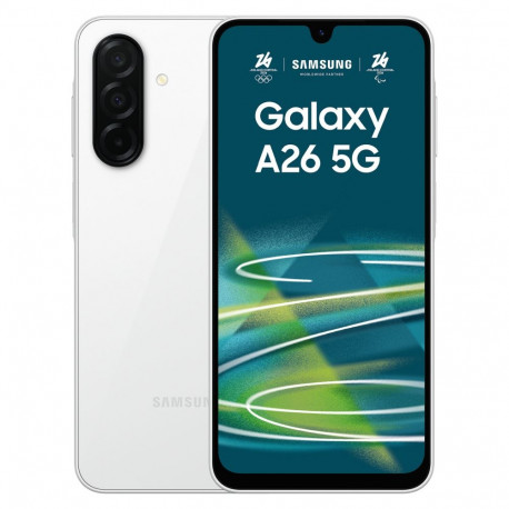 "Samsung Galaxy A26 5G EU 6RAM 128GB white"