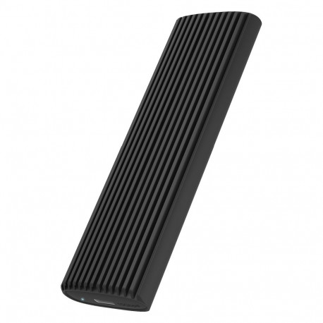 ICY BOX SSD-korpus M.2 NVMe & SATA M.2 USB 3.2 (Gen 2) Type-C/A M-Key pesa tööriistavaba kirjutuskai