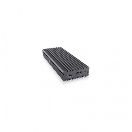 "ICY BOX M.2 PCIe/SATA SSD Aluminiumgehäuse, USB 3.1 Type-C®, M-Key und B-Key oder B+M-Key Sockel"