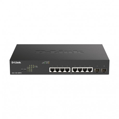 D-Link kommutaator DGS-1100-10MPV2 8+2P M PoE