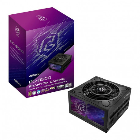 "850W ASRock Phantom Gaming PG-850G 850W ATX 80+ Gold black retail"