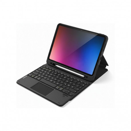 Inateck KB002 must Bluetooth-klaviatuuri ümbris iPad 11-le