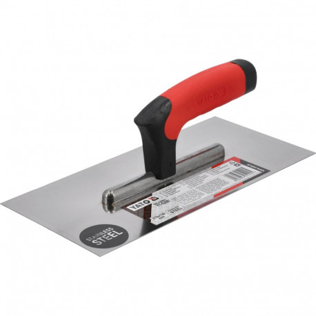 Kellu 270×130 mm müüritise ja krohvimise töödeks roostevaba teras PVC ergonoomiline käepide 2000 N/m