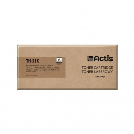 Laser Toner Cartridge - Actis TH-51X Black