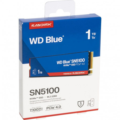 Western Digital Blue SN5100 Internal (WDS100T5B0E-00CPE0) (WDS100T5B0E00CPE0) SSD 1TB M 2 Western Di