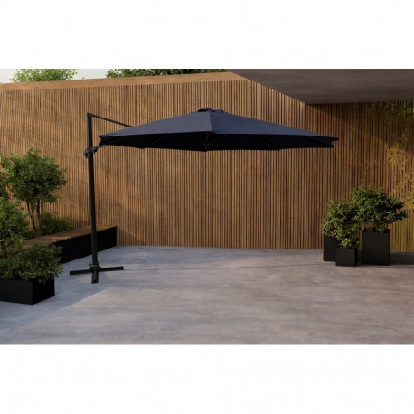 Päikesevari LEEDS 3,5m, must