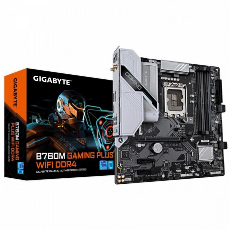 Motherboard B760M GAMING PLUS WIFI s1700 4DDR4 DP/HDMI mATX