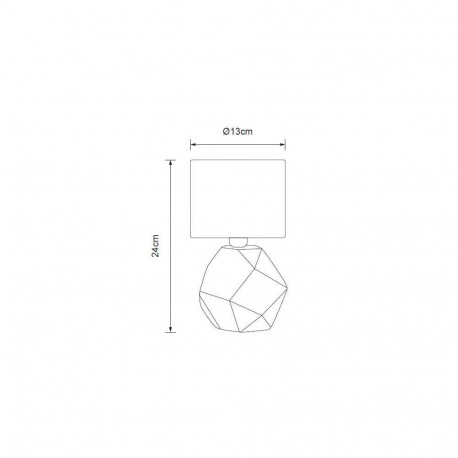 TABLE LIGHT KIRO E14 WHITE