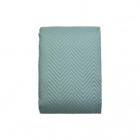 BEDSPREAD MICRO 220X220 CM HERRING AQUA