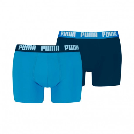 Bokserki męskie Puma Everyday Basic 2p niebieskie, granatowe 938320 12 S