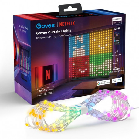 Govee H70BC Netflix Co-branding LED Strip for Curtains Wi-Fi / Bluetooth / 3m