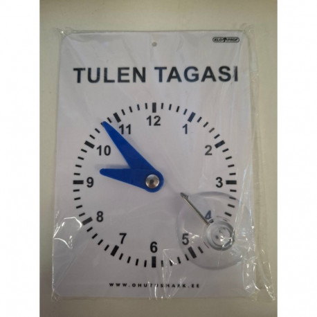 Pausikell "TULEN TAGASI" sinised seierid 100x135 / koos iminapaga
