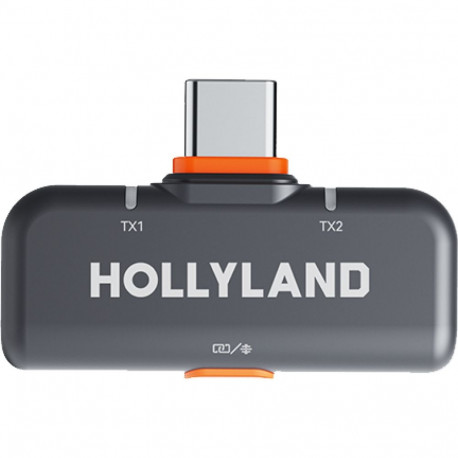 Hollyland LARK M2S USB-C Receiver (Space Gray) Fit for Lark M2S