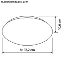 Modern LED laeplafond Activejet OPERA LED 24W