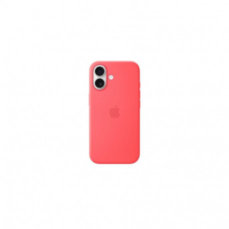 Apple iPhone 17 Silicone Case with MagSafe – Bright Guava