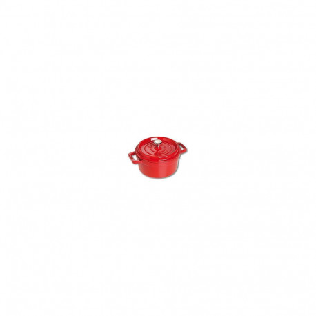 "Staub La Cocotte 20cm rund. rot. Gusseisen"