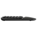 "Logitech Wave Keys Ergonomic KB Graphite"