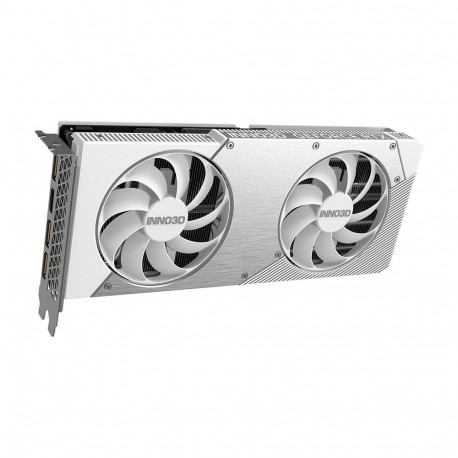 Inno3D graafikakaart RTX 5060 Ti 16GB Twin X2 OC GDDR7, valge