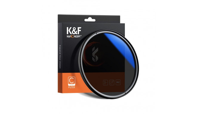 K&F Concept Classic Slim Multicoated Circular Polarizer Filter 62 mm