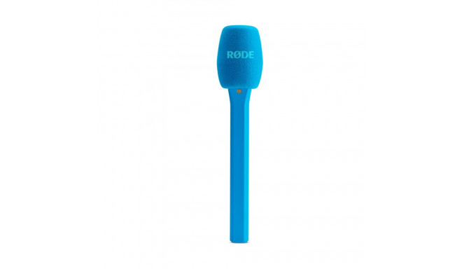 Interview Micro  (blau, Handadapter für Rode Wireless Sendemodule)