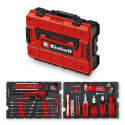 Einhell-KWB E-Case tool case moving, 79 pieces (black/red)
