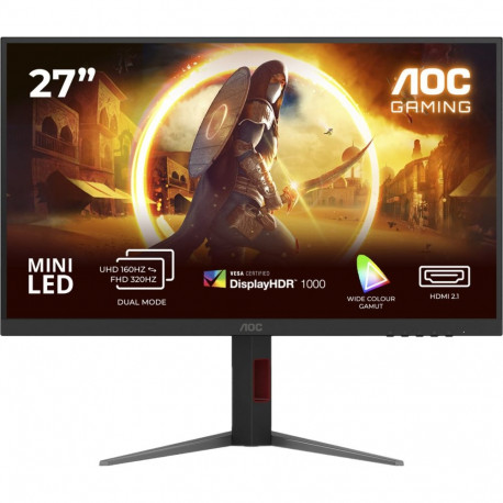AOC AGON U27G4XM (68.6 cm (27 inches), black, UltraHD/4K, Fast-IPS, Dual Mode, Mini-LED, USB hub, 16