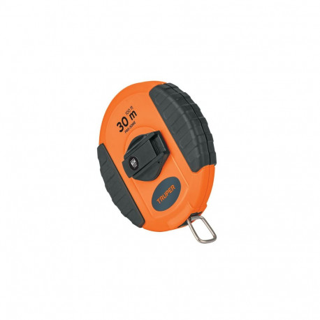 Truper steel measuring tape in plastic housing 30m, metric/inch