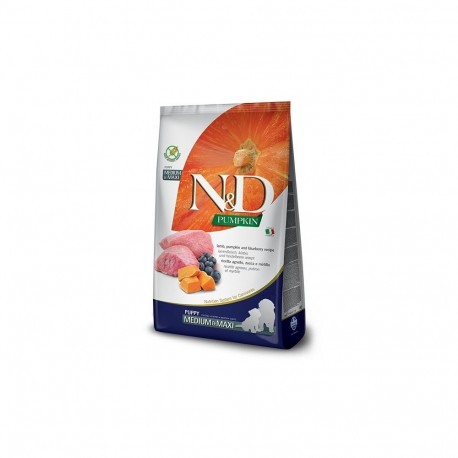 FARMINA N&D GF PUMPKIN DOG LAMB&BLUEBERRY PUPPY MEDIUM/MAXI 12kg