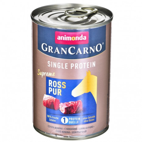 ANIMONDA GranCarno Single Protein Horse meat - wet dog food - 400 g