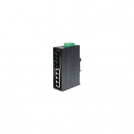 "PLANET 4+2 100FX Port Multi-mode Industrial Ethernet Switch"