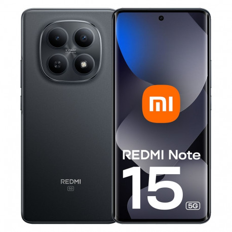 "Xiaomi Redmi Note 15 5G Dual Sim 12GB RAM 512GB - Black"